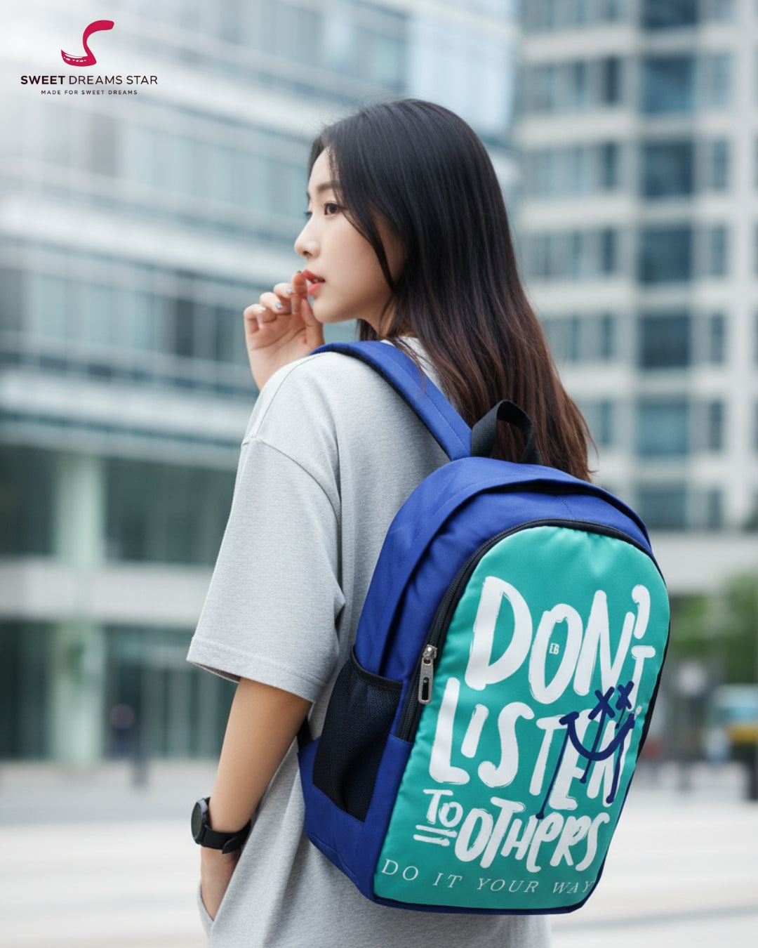 Double Zipped School Bags