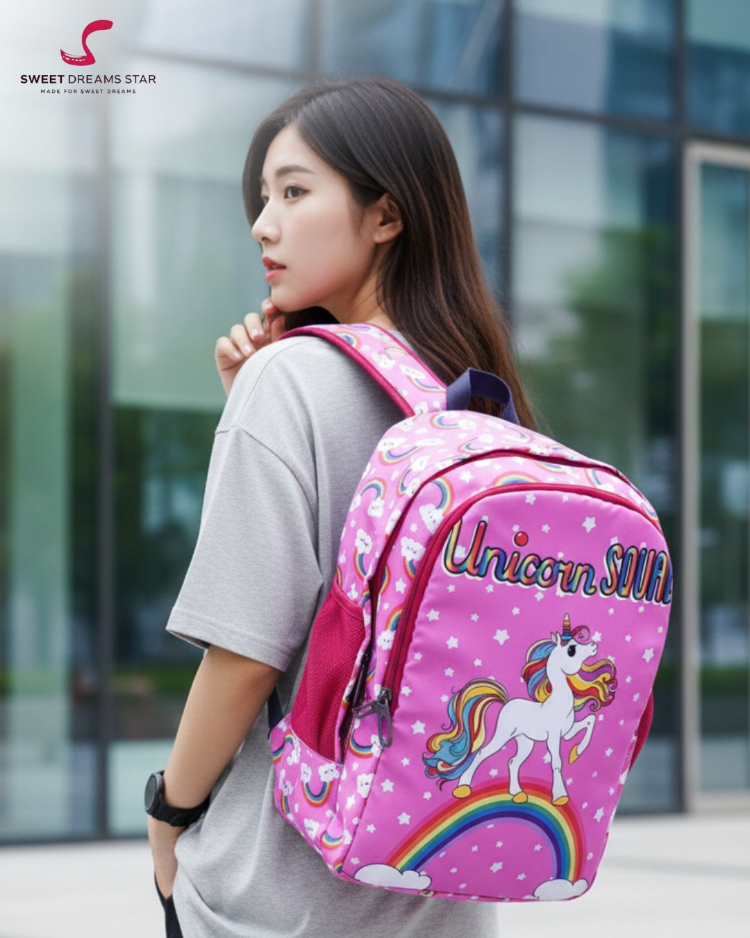 Double Zipped School Bags