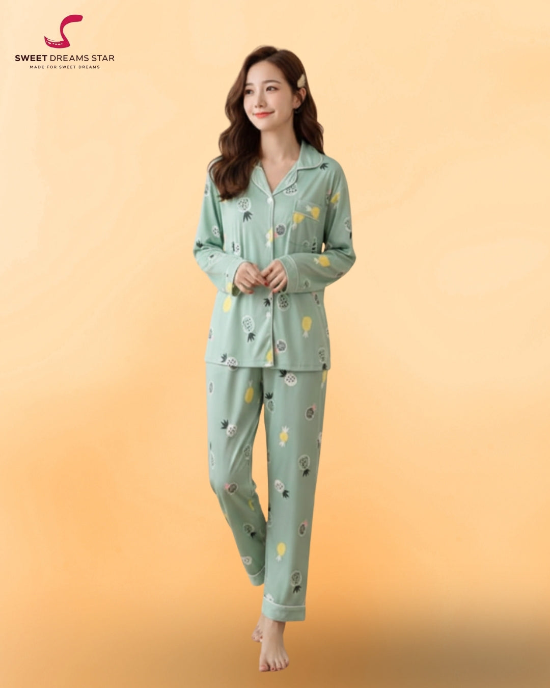 😍Ladies Cute Pajama Set Suit😍