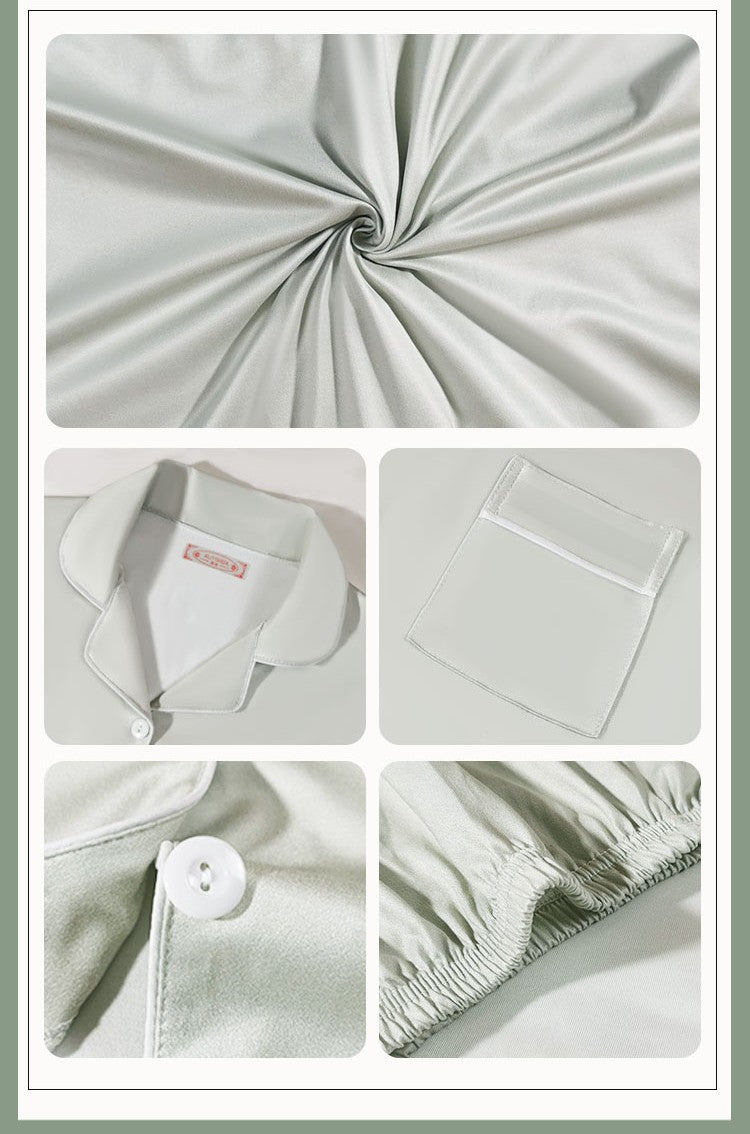 Women's Classic Solid Pajama Set with Contrast Piping | Ultimate Comfort Wear | FREE SHIPPING