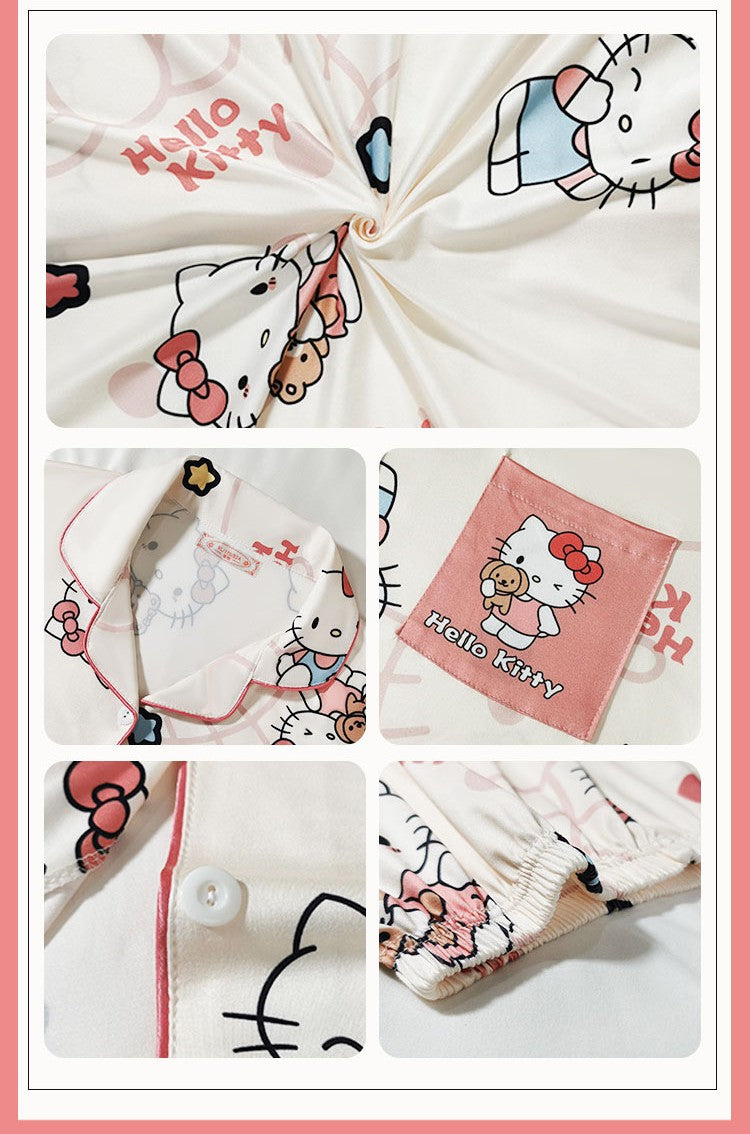 Women's Hello Kitty & Friends Short Sleeve Pajama Set | Ultimate Comfort Wear | FREE SHIPPING