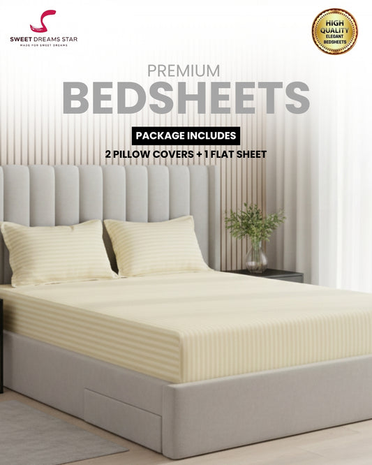 Bedsheet with 2 Pillow Covers