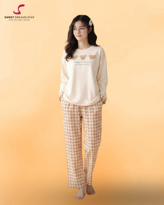 😍Ladies Cute Pajama Set Suit😍