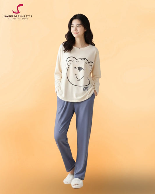 😍Ladies Cute Pajama Set Suit😍