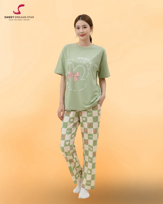 😍Ladies Cute Pajama Set Suit😍