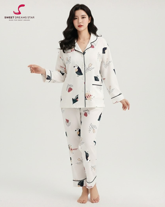 Ladies Cute Pajama Set Suit-FREE SHIPPING