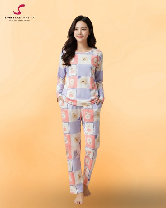 😍Ladies Cute Pajama Set Suit😍