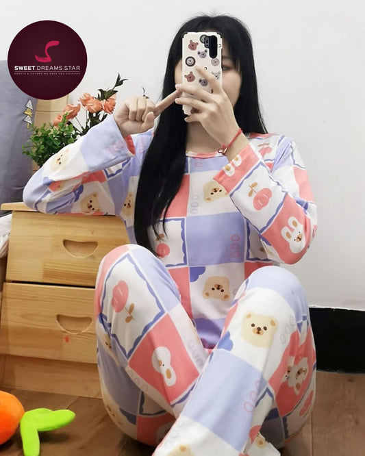 😍Ladies Cute Pajama Set Suit😍