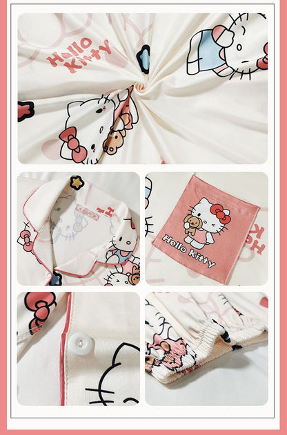 Women's Hello Kitty & Friends Short Sleeve Pajama Set | Ultimate Comfort Wear | FREE SHIPPING