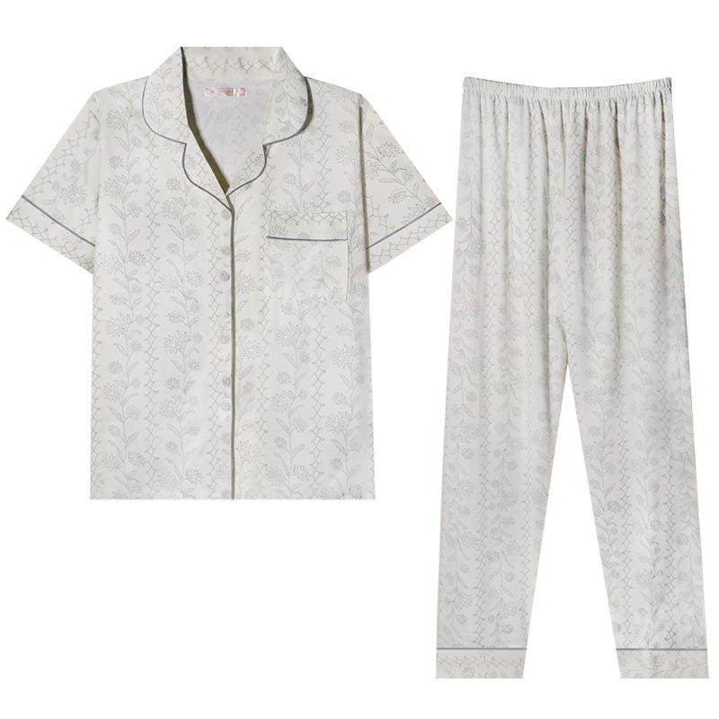 Women's Vintage Garden Floral Pajama Set | Ultimate Comfort Wear | FREE SHIPPING