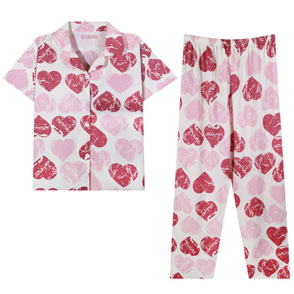 Women's Sweetheart Print Pajama Set | Ultimate Comfort Wear-FREE SHIPPING