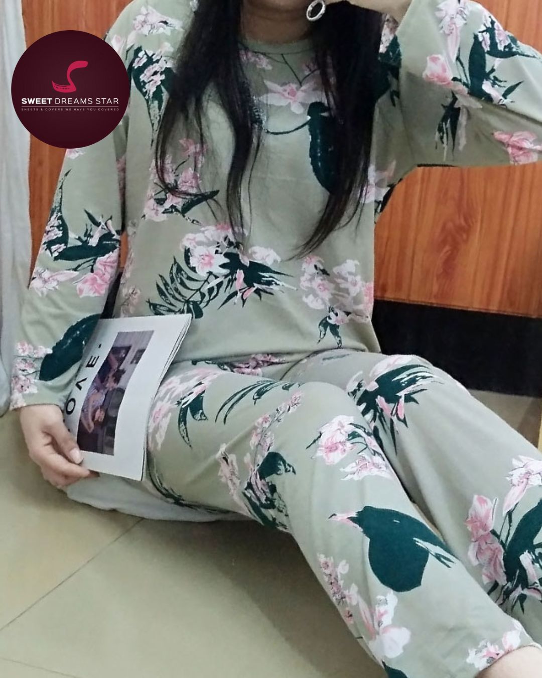 😍Ladies Cute Pajama Set Suit😍